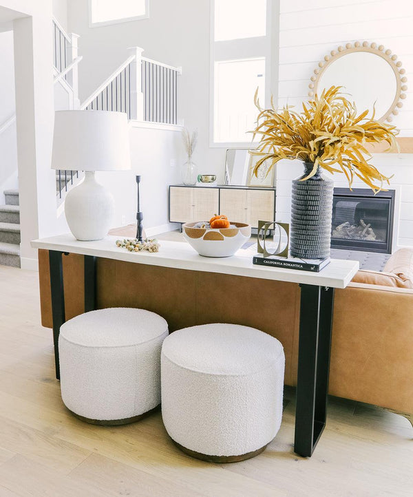 How To Style A Console Table - Grove Collective