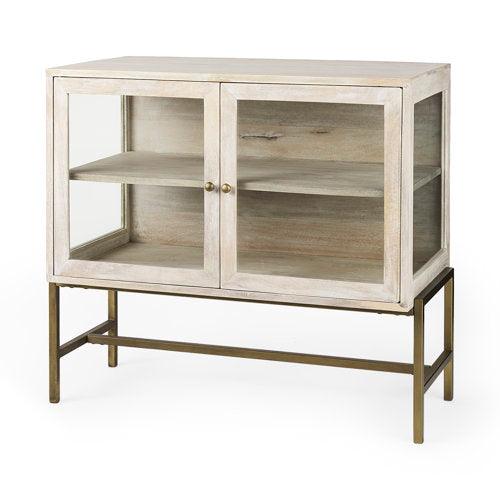 Pantin lighted deals curio cabinet