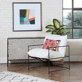 Allegiant Accent Chair White - Grove Collective