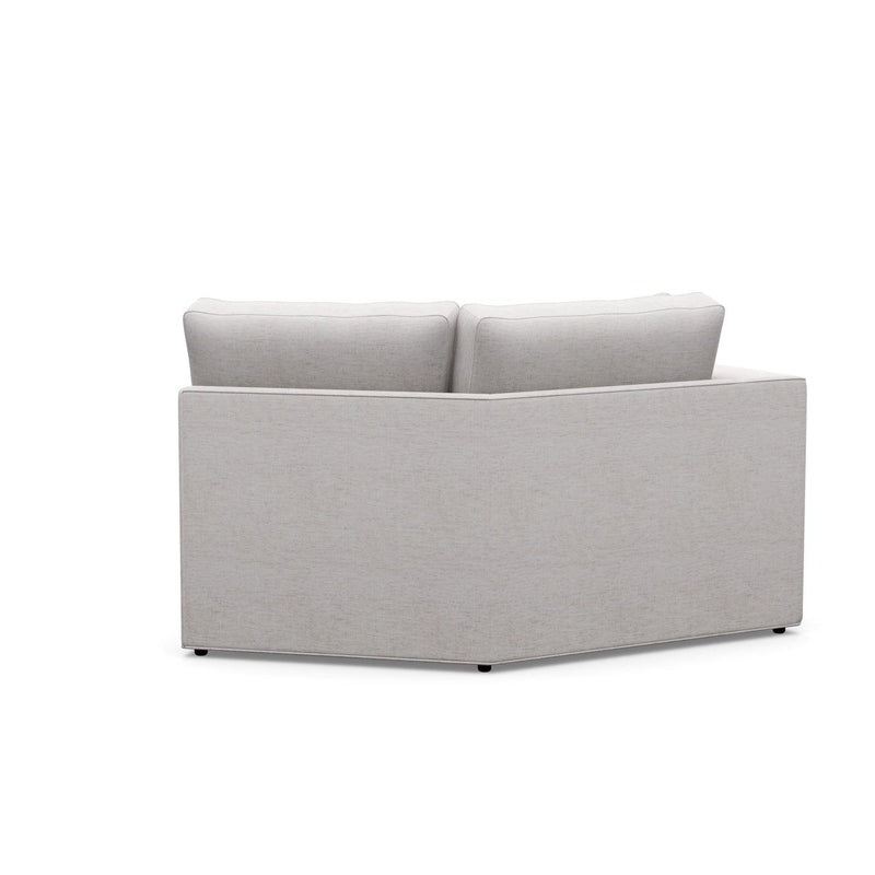 Milford Modular Sectional - Left Arm Facing Angled Cuddle Chaise - Grove Collective