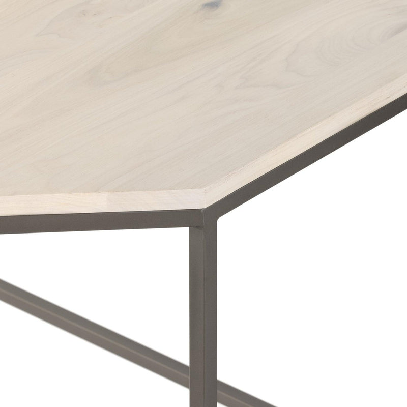 Trey Modular Corner Desk Dove Poplar - Grove Collective