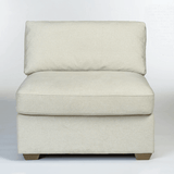 Rowan Modular Sofa or Sectional - Performance Fabric - Almond Dust Armless - Grove Collective