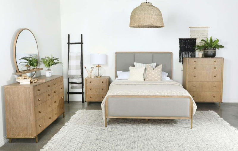 Arthur Upholstered Bed - Grove Collective