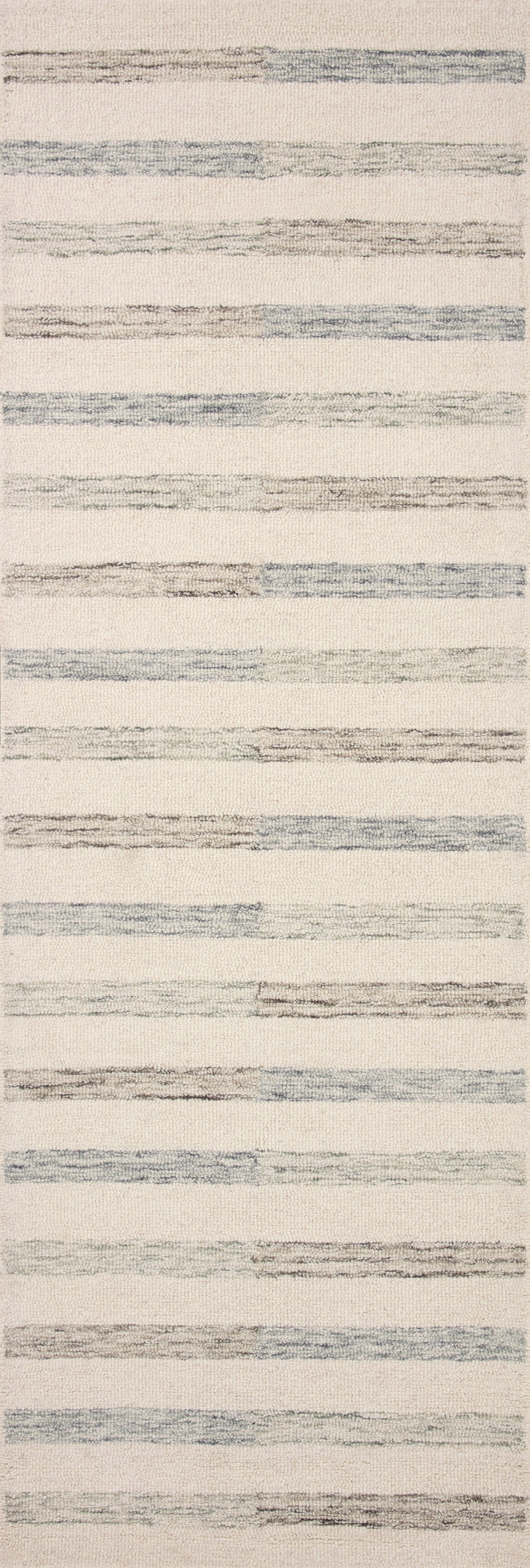 Chris Rug - Ivory / Slate - Chris Loves Julia x Loloi