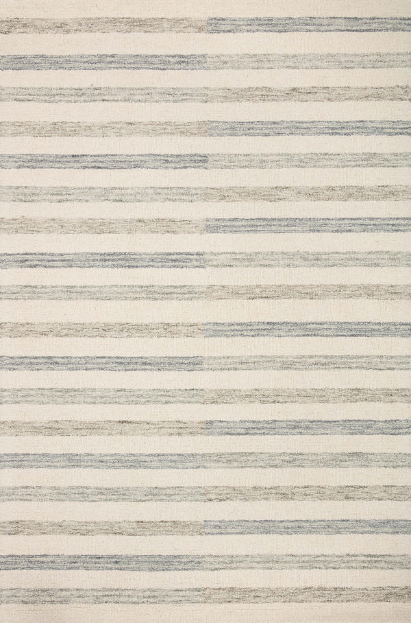 Chris Rug - Ivory / Slate - Chris Loves Julia x Loloi