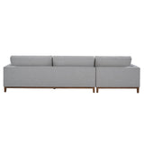 Everett Sectional w/ LAF Chaise Gray - Grove Collective