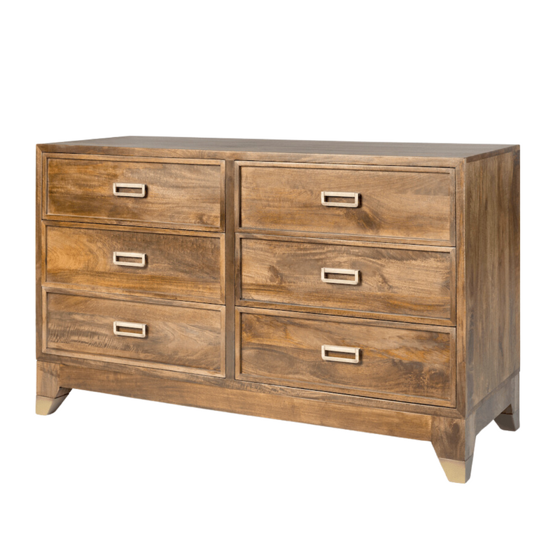 Evette 6 Drawer Dresser