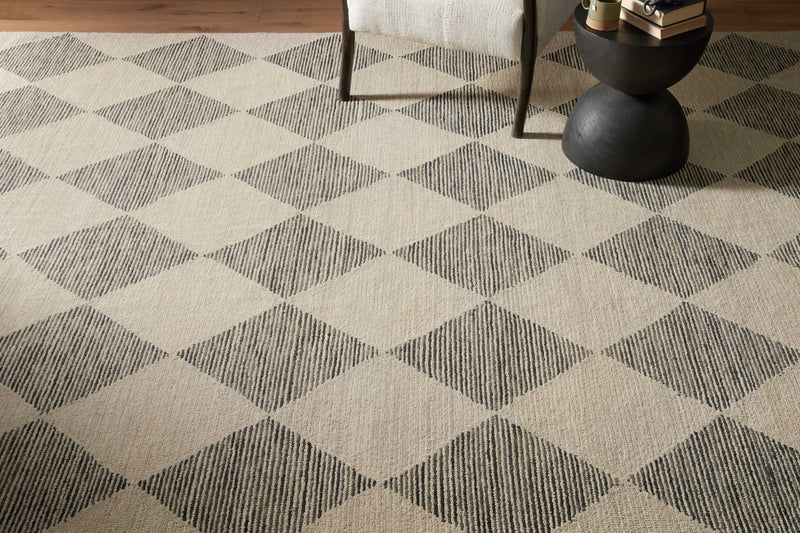 Francis Rug - Beige / Charcoal - Chris Loves Julia x Loloi