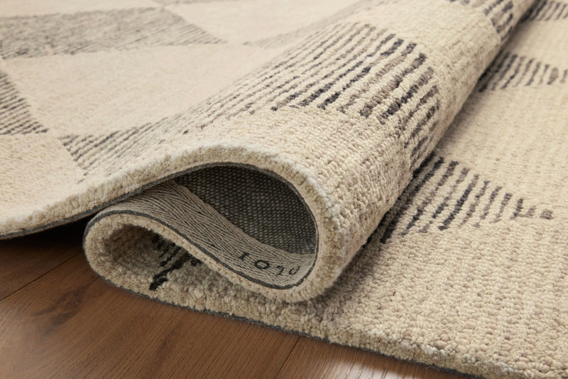 Francis Rug - Beige / Charcoal - Chris Loves Julia x Loloi