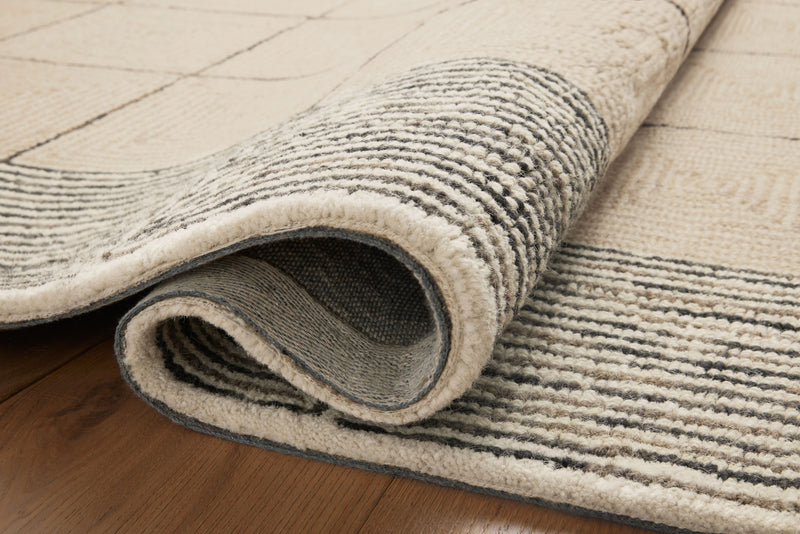 Francis Rug - Cream / Black - Chris Loves Julia x Loloi