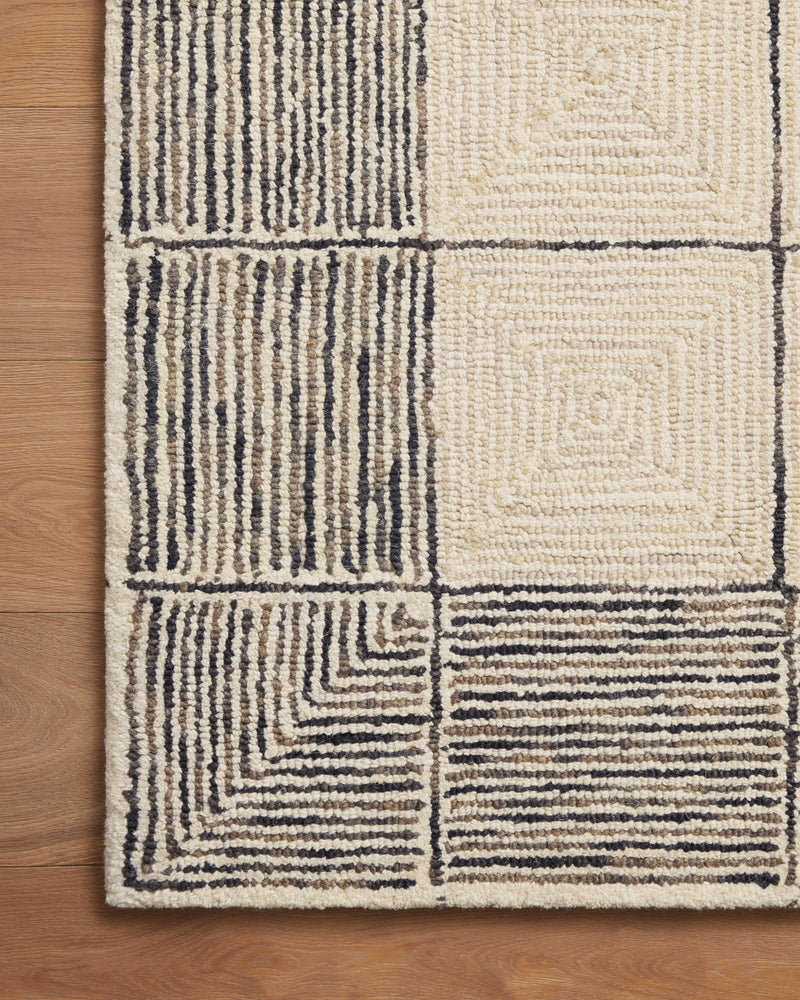 Francis Rug - Cream / Black - Chris Loves Julia x Loloi