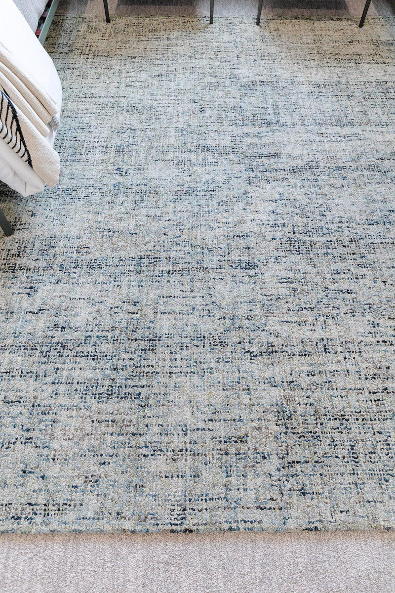 Harlow Rug - Olive / Denim - Grove Collective