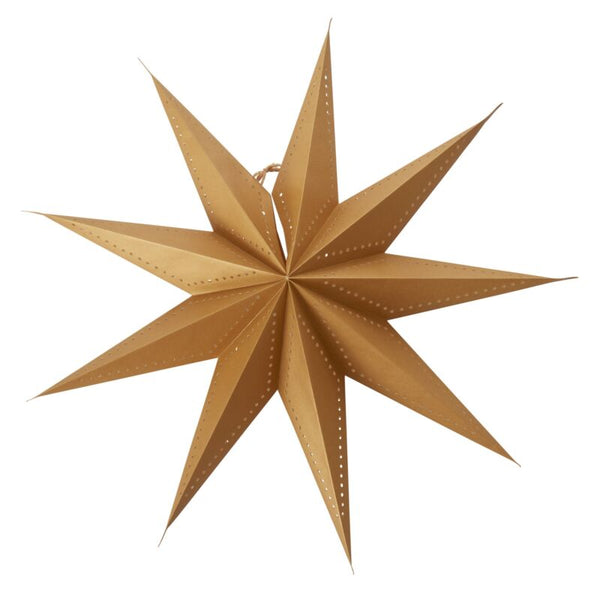 Gold Paper Star