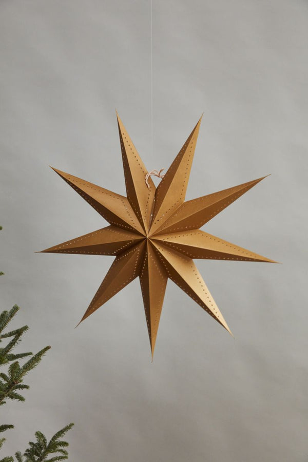 Gold Paper Star