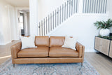 Emery Butterscotch Leather Sofa