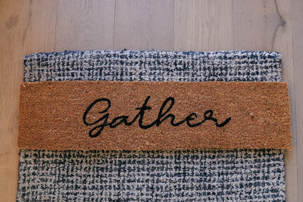 "Gather" Doormat - Grove Collective