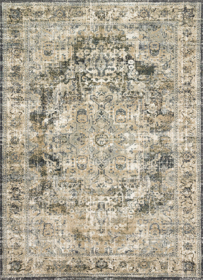 James Rug - Natural / Fog - Magnolia Home By Joanna Gaines × Loloi