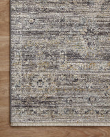 Katherine Rug - Graphite / Jade - Jean Stoffer x Loloi