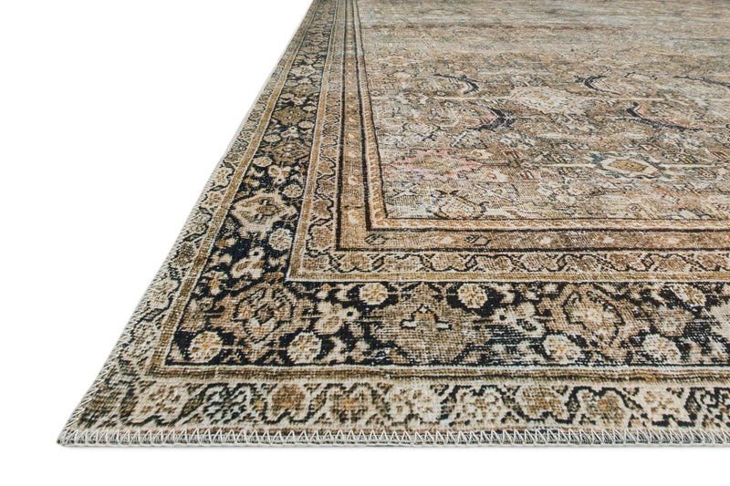 Layla Rug - Olive / Charcoal