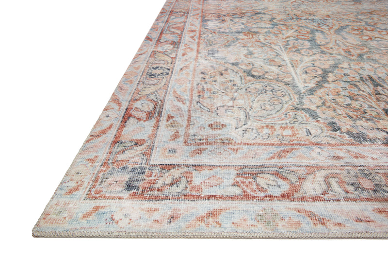 Lenna Rug - Ocean / Apricot - Magnolia Home By Joanna Gaines x Loloi