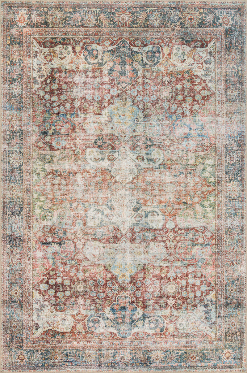 Loren Rug - Brick / Multi