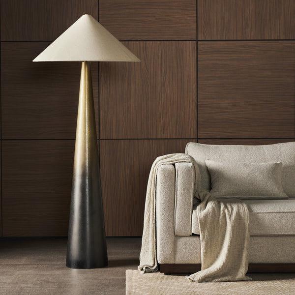 Nour Tapered Shade Floor Lamp