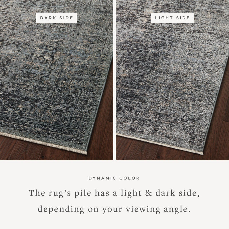 Sonnet Rug - Charcoal / Mist - Grove Collective