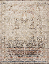 Theia Rug - Taupe / Brick