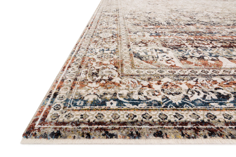 Theia Rug - Taupe / Brick