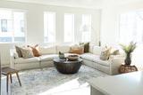 Hudson Modular Sofa/Sectional - Stain Resistant Fabric Armless Chair