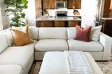 Rowan Modular Sofa or Sectional - Performance Fabric - Almond Dust Armless