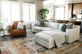 Rowan Modular Sofa or Sectional - Performance Fabric - Almond Dust Armless