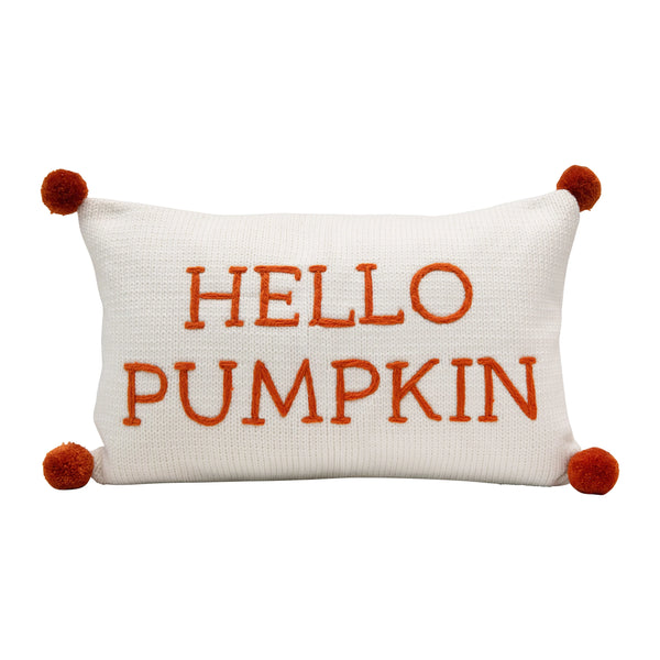Hello Pumpkin Pillow - Grove Collective