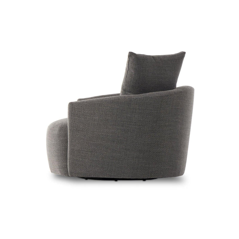 Sophie Swivel Chair - Gibson Smoke - Grove Collective