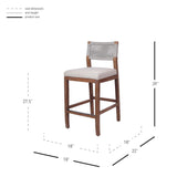 Suffolk rope counter stool - Grove Collective