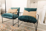 Allegiant Accent Chair Petrol Green - Grove Collective