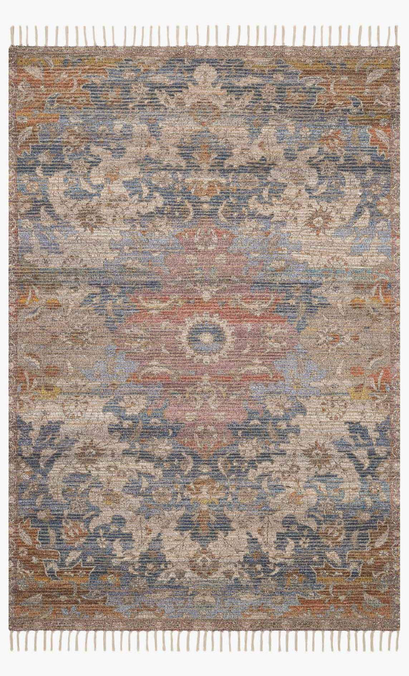 Cornelia Rug - Denim / Multi - Justina Blakeney x Loloi - Grove Collective
