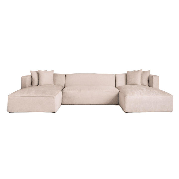 Clifton U-Shape Sectional - Champagne - Grove Collective