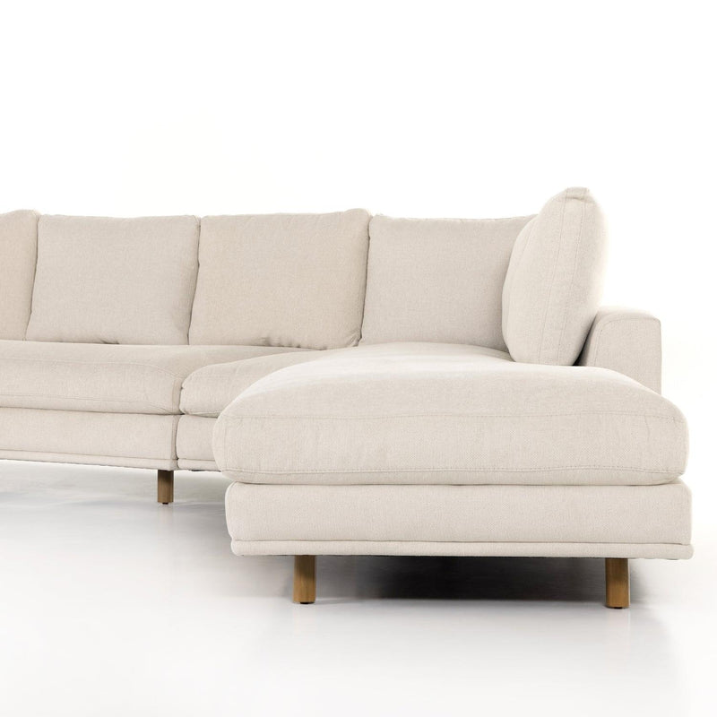 Dom 3-Piece Sectional with Chaise - Grove Collective