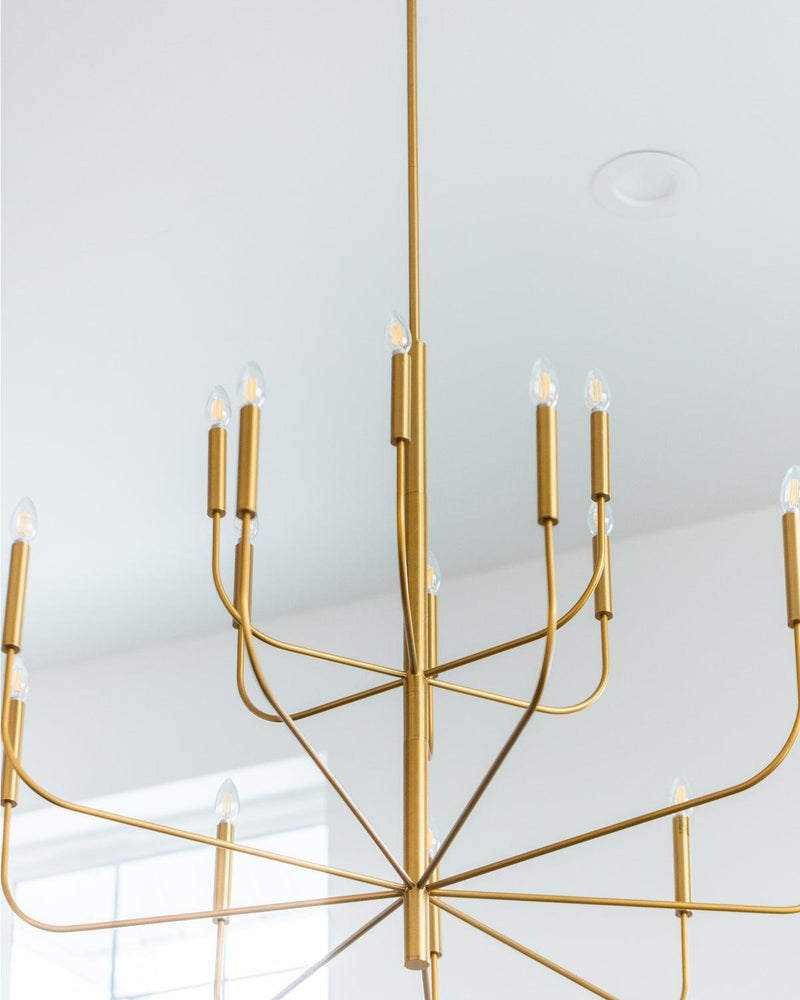 Stockholm 2 Tier Chandelier - Grove Collective
