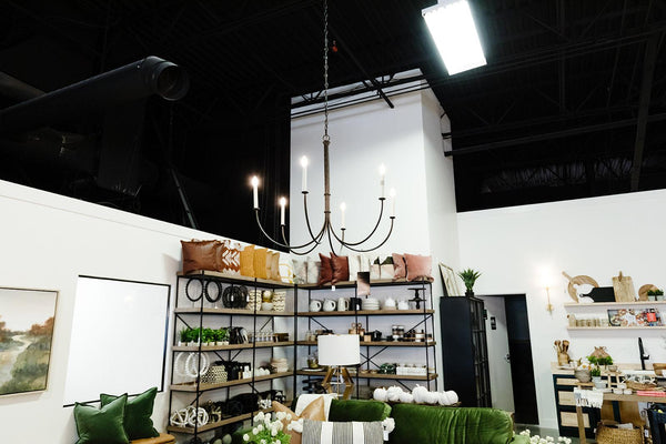 Larkspur Chandelier - Grove Collective
