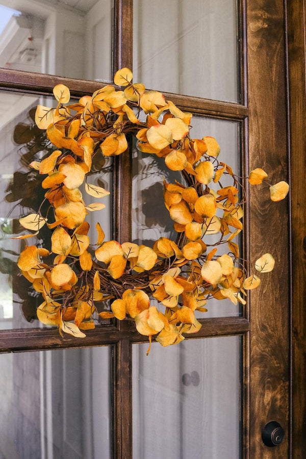 Yellow Gumdrop Wreath - Grove Collective