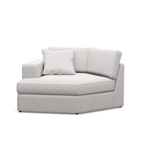 Milford Modular Sectional - Left Arm Facing Angled Cuddle Chaise - Grove Collective