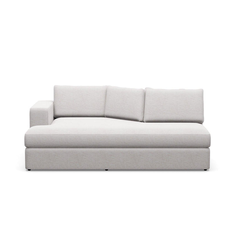 Milford Modular Sectional - Left Arm Facing Dropback Loveseat - Grove Collective
