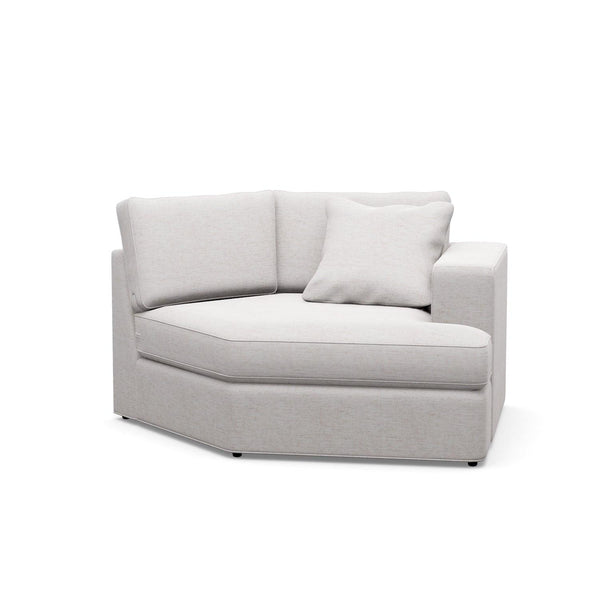 Milford Modular Sectional - Right Arm Facing Angled Cuddle Chaise - Grove Collective