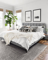 Newton Rug - Charcoal / Ivory - Magnolia Home By Joanna Gaines × Loloi - Grove Collective