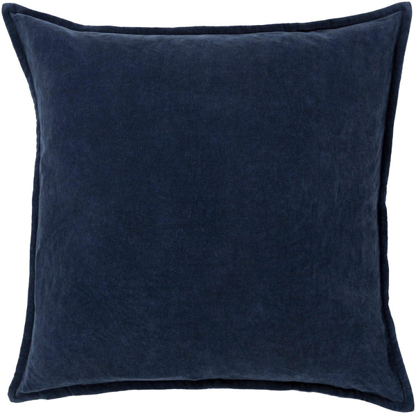 Navy Velvet Pillow - Grove Collective