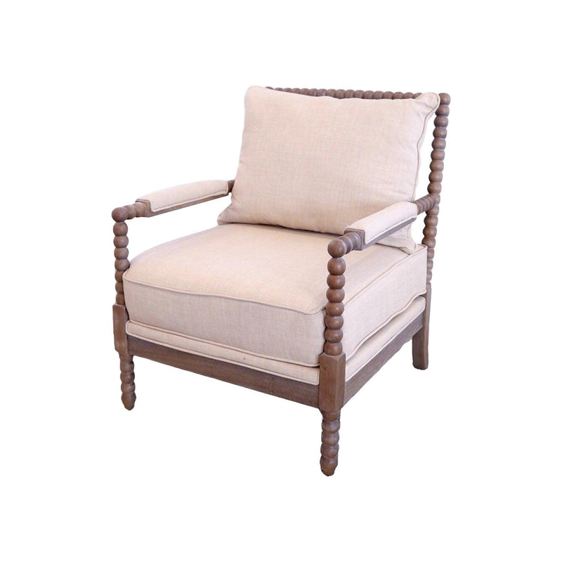 Oatmeal Knobby Accent Chair - Grove Collective