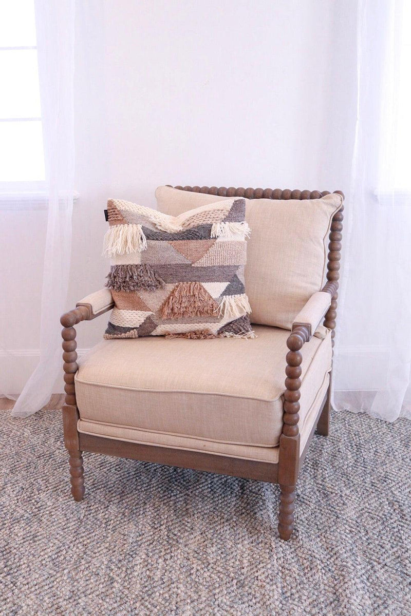 Oatmeal Knobby Accent Chair - Grove Collective