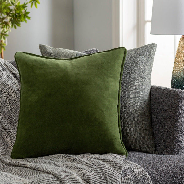 Olive Safflower Pillow - Grove Collective